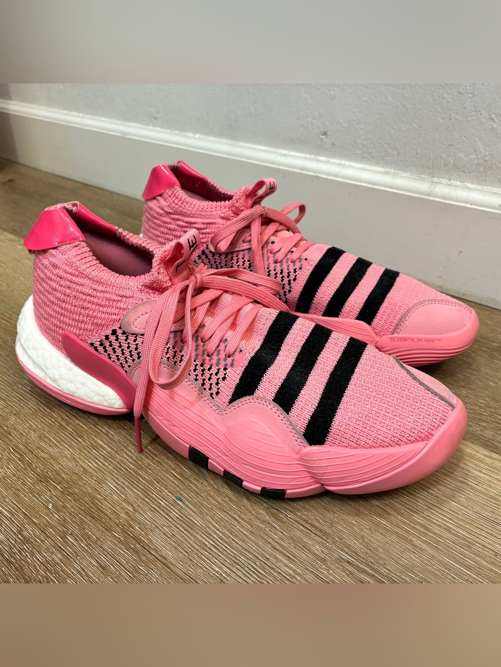 Adidas Trae Young 2.0 'Pink Trap House' Basketball Sneakers Men’s US 11 UK 10.5